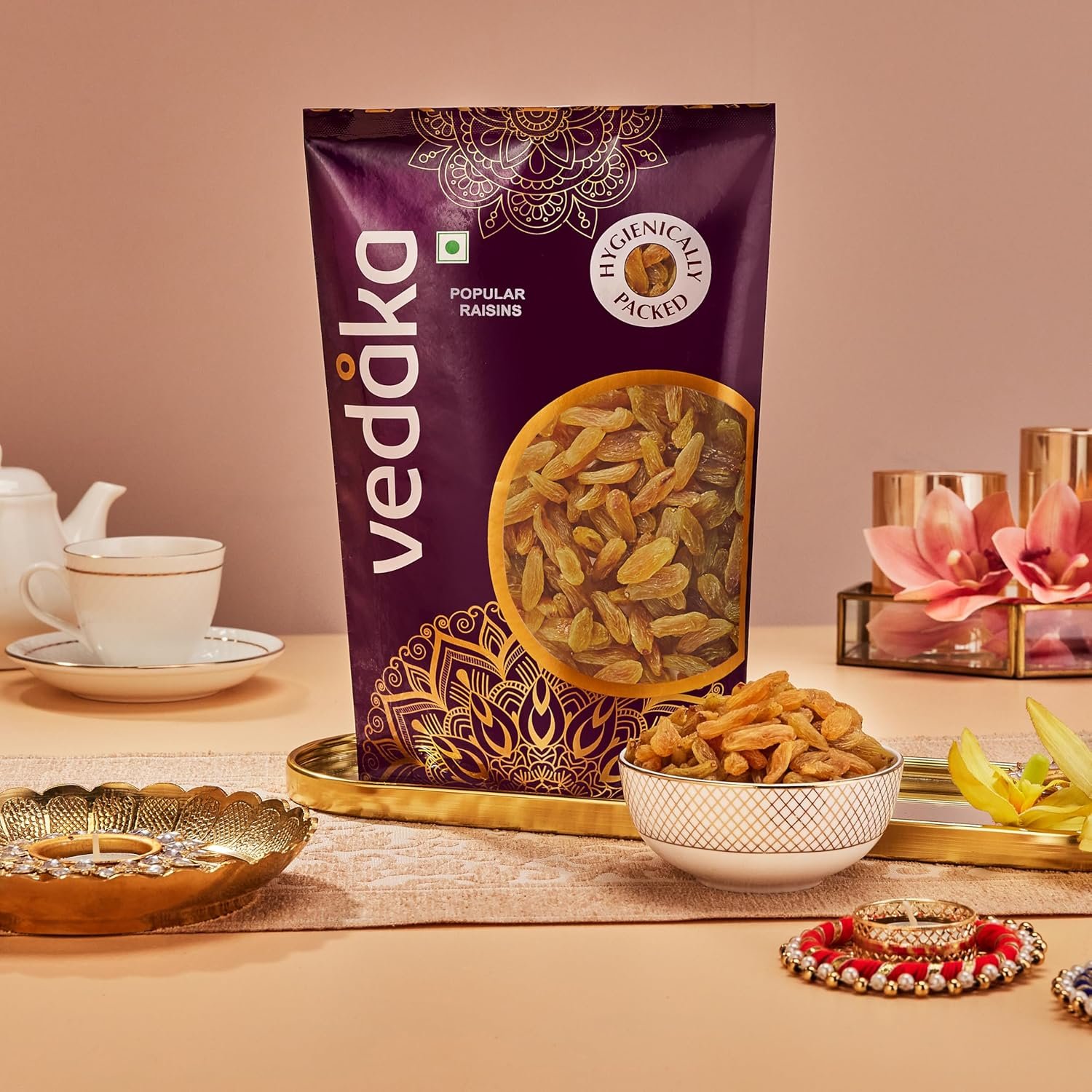 1 Kg | Kismish | Premium Dried Grapes | Sweet Fruity Taste and Soft Chewy Texture | Natural Source of Antioxidants, Potassium & Fiber | Healthy Snack - View 8