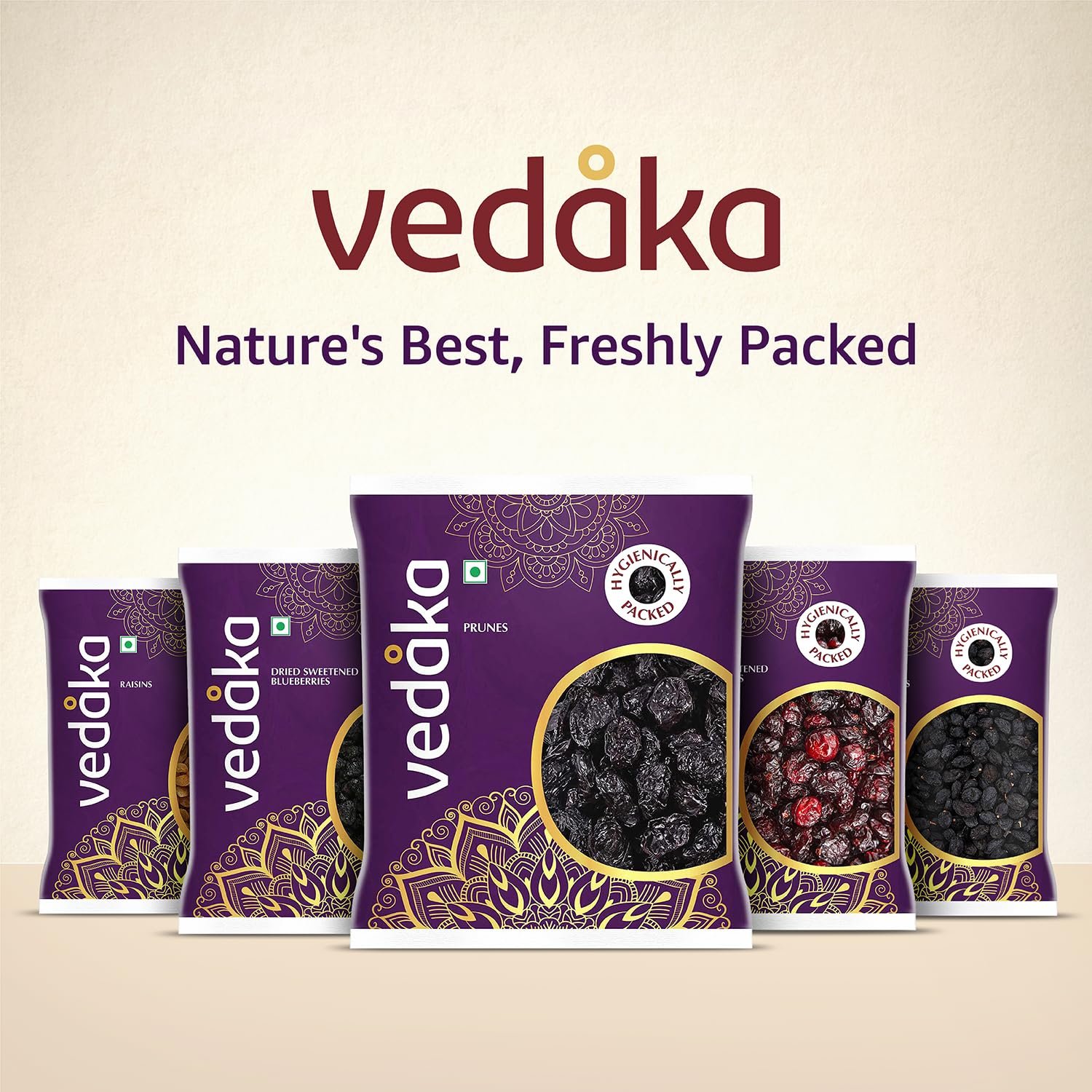 Vedaka Black Raisins | Seedless | 500 G | Premium Kali Kishmish | Kali Draksh | Dry Fruits | Flavourful & Delicious Snack | Source Of Potassium & Dietary Fibre | Ambient Temperature - View 8