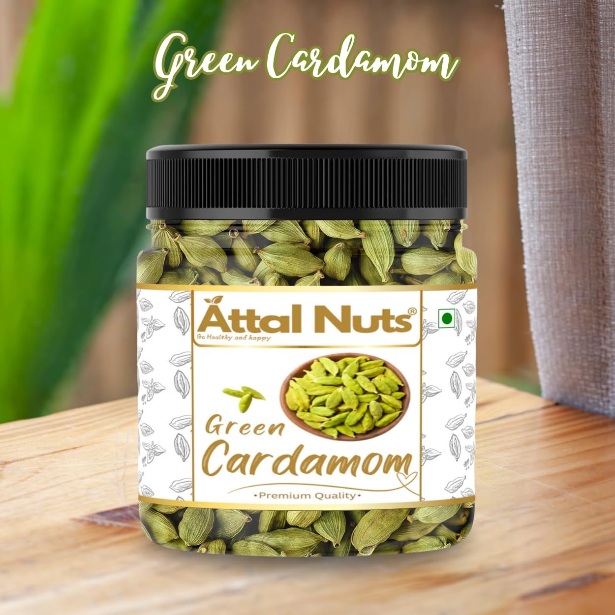 Cardamom Elaichi Whole Fresh & Aromatic Spice Perfect for Cooking, Tea & Sweets - 1 Kg - View 9